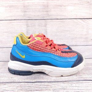 Nike Boys Air Max C15644-600 Multicolor Lace Up Athletic Sneaker Shoes Size 10